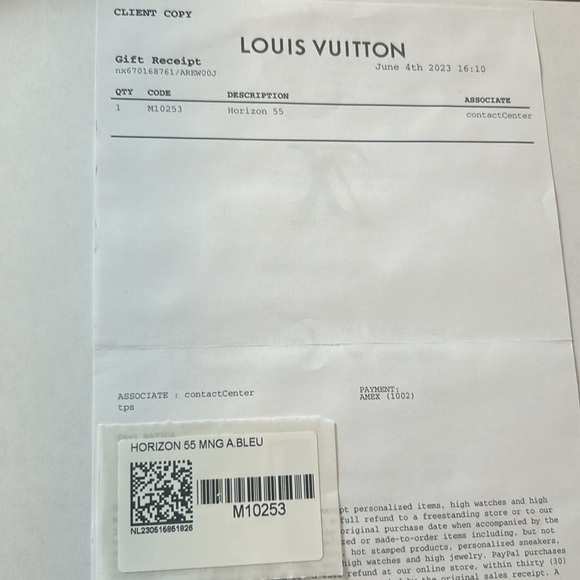 Louis Vuitton 2023 RARE By the Pool Horizon 55 Suitcase Resort Blue - Picture 8 of 8